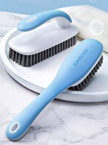 1pc Multifunction Laundry Brush Shoe Brush Shoe Cleaning Brush Scrub Brush For Stains,Household Cleaning Clothes Shoes Scrubbing,Household Cleaning Brushes Bathroom Ergonomics Grip Easy Hold