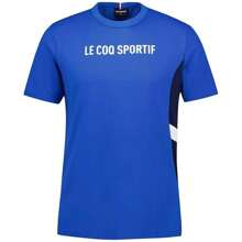 Le Coq Sportif Men's Saison 1 Short Sleeve T-Shirt In Blue ✅ Delivery 24/72h To Spain (Peninsula) - Blue - View 1