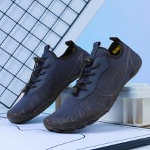 跨境户外游泳鞋男女水鞋潜水鞋沙滩浮潜鞋户外钓鱼五趾鞋室内瑜伽跳绳健身鞋 - 藏蓝色 - 查看 7