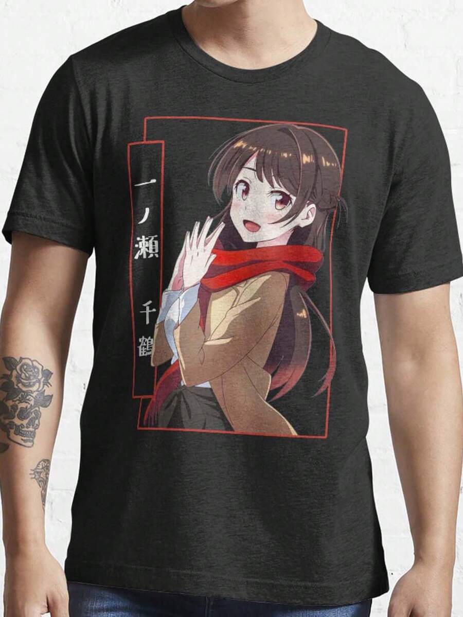 Misato Sticking Out His Tongue Classic T-Shirt Halloween Clothes Graphic Tees Men Halloween Shirt Camisas Para Hombre Funny Shirts Camisetas De Hombre 100 Percent Cotton Graphic T Shirts Vintage T Shirts Graphic Tees Mens Clothes Men Valentine's Day Long Sleeve Tops Valentines Day Outfit Summer Vacation Outfits Summer Tops Graphic T Shirt Vintage T Shirts Graphic Tees Graphic T Shirts Graphic Tee Mens Clothes Men Romwe Summer Clothes Men Clothes Summer Tops Spring - 黑色 - 查看 1