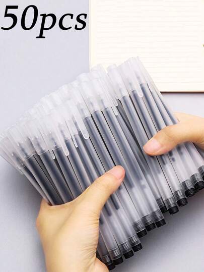 10/20/30/50 szt. Styl Kreatywny Przezroczysty Mrożony Długopisy Kulkowe Powrót Do Szkoły