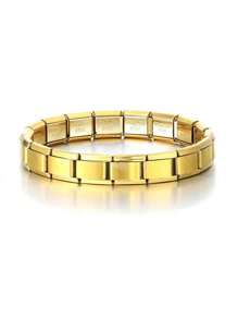 2025 Bulk TOP 18 Whole Piecesl Modular Charms Italian Links Fit 9mm Stainless Steel Elastic Bracelet Wholesale Making Jewelry Summer, School - A - View 14