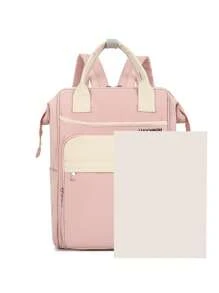 1 pièce Sac à langer mode maman, sac à dos grande capacité pour fille pour les voyages, les soins maternels et bébé
