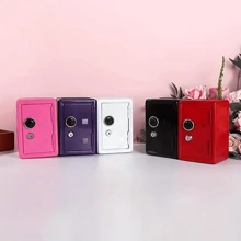 1PC Mini Metal Piggy Bank Creative Deposit Box, Key Gift Birthday - Multicolor - View 9