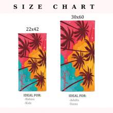 1 pezzo Asciugamano da spiaggia personalizzato, può ospitare fino a tre persone, regalo per amanti della spiaggia, vacanza in famiglia coordinata, regalo personalizzato per la famiglia, modalità vacanza, vita da spiaggia, festa di compleanno in piscina, regalo di Pasqua per San Valentino, per la Festa della Mamma, per compleanni, per la Festa del Papà, per lauree, per matrimoni, per il riscaldamento della casa, accessori da viaggio essenziali per la casa, asciugamani da spiaggia personalizzati, rinfrescamento della casa, casa e vita, atmosfera natalizia in casa, souvenir, riutilizzabile, adorabile, di alta qualità, vita elegante - Multicolore - Visualizzare 10