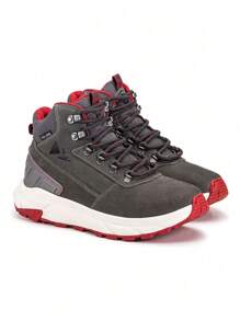 Men's Extra Light Genuine Leather Combat Boots Vl3000