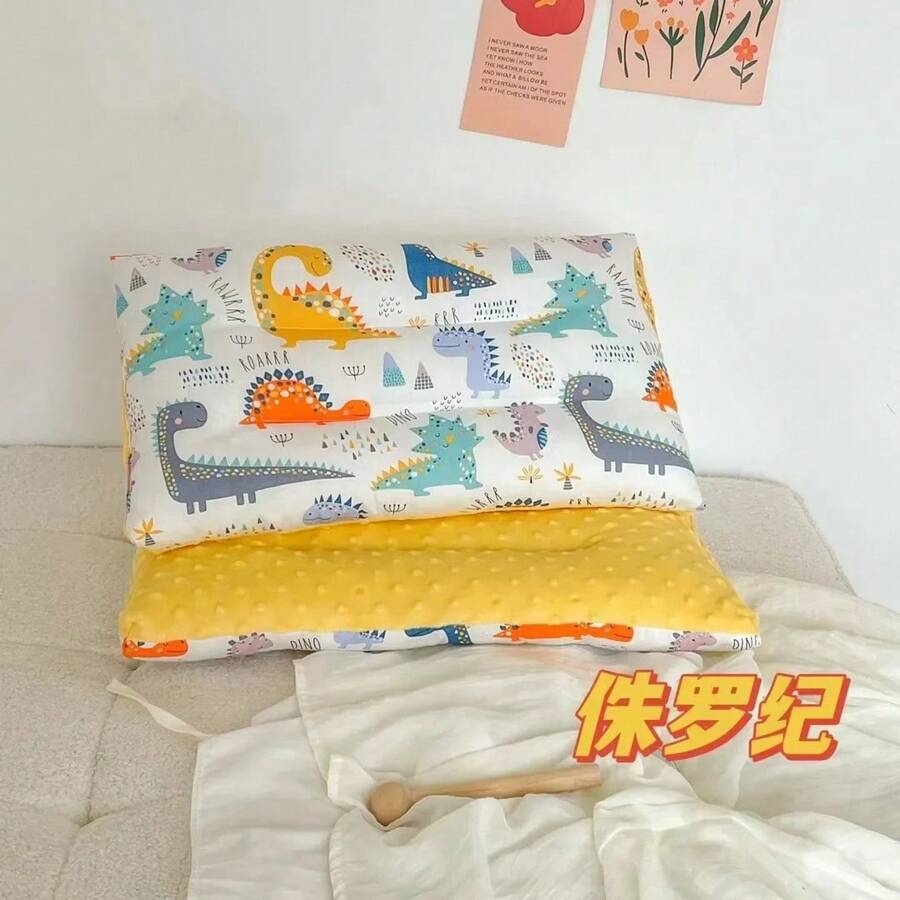 Soft Pillow Comfortable Velvet Newborn Pillow Sleep Headrest Breathable Pillow Mom's Love