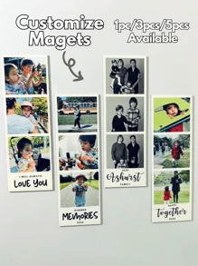 Individuelle Foto-Streifen-Magnete, Foto-Magnet, Photobooth, individuell, individuelle Fotostreifen, Fotostreifen-Foto-Magnet, Geschenkidee, individuelle Photobooth-Stil-Magnete - personalisierte Kühlschrankmagnete für Hochzeiten, Geburtstage, einzigartige Party-Favors & Erinnerungsgeschenke - eingravierte Erinnerungen mit hochwertigem Magnetrücken - dekorative Heimdekoration für Weihnachten, Jahrestage, Familie & Freunde, multifunktional, langanhaltend, dekorativ, wiederverwendbar, exquisit, stilvolle, hochwertige, farbenfrohe, moderne, individuelle, personalisierte, einzigartige, ideale Geschenke für ihn, ideale Geschenke für sie, Freund, Vater, Freundin, Mutter, Familie, Freunde, Teestube, Zuhause, Garten, Büro, für Jahrestage, für Valentinstag, für Muttertag, für Geburtstage, für Vatertag, für Abschluss, für Hochzeiten, für Einweihung, Heimdekoration, Heimdekoration, zarte Romantik
