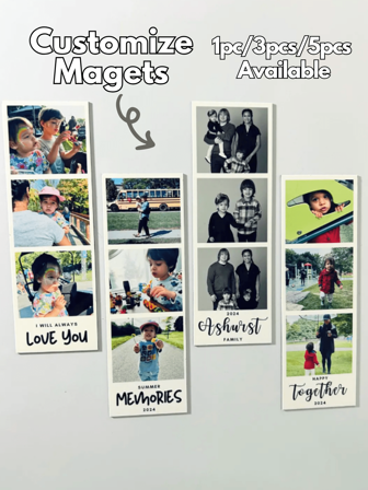 Custom Photo Strips Magnets, Photo Magnet, Photobooth, Custom , Custom Photostrips, Photostrip Photo Magnetic, Gift Idea, Custom Photo Booth Style Magnets - Personalized Fridge Magnets For Weddings, Birthdays,Unique Party Favors & Keepsake Gifts - Engraved Memories With Premium Magnetic Backing - Fun Home Decor For Christmas, Anniversaries, Family & Friends,Multi-Functional,Durable,Ornamental,Reusable,Exquisite,Stylish,High-Quality,Colorful,Modern,Custom,Personalized,Unique,Ideal Gifts For Him,Ideal Gifts For Her,Boyfriend,Dad,Girlfriend,Mom,Family,Friends,Tea Room,Home,Garden,Office,For Anniversaries,For Valentine's Day,For Mother's Day,For Birthdays,For Father's Day,For Graduation,For Weddings,For Housewarming,Home Decor,Home Decor,Delicate Romance