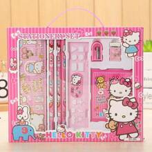 Sanrio Sanrio Stationery Set, New Stylish KT Cat Pen, Ruler, Pencil Case Set, Elegant Stationery Gift Set, Ideal Gift For Friends, Women, Christmas, Birthday, Valentine's Day, Easter, 2025 New Year, Back To School Supplies