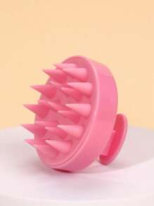 1 件套按摩洗发刷、头皮按摩器、硅胶发梳、清洁刷和沐浴工具 - 彩色 - 查看 9