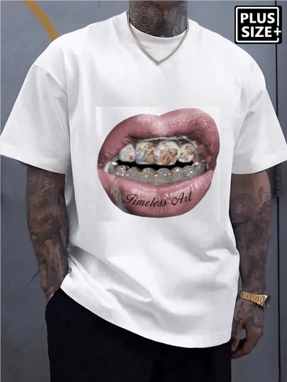 Camiseta personalizada con foto para hombre de talla grande, estilo vintage de alta calle, audaz y sin disculpas: camisetas personalizadas con foto para hombres grandes que dominan las calles - tu mensaje, tu foto (hasta talla 6XL), aplicable en múltiples ocasiones como gimnasio/discoteca/hip hop, etc.