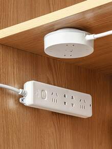 5pcs Power Strip Holder Non-Marking Wall-Mounted Holder Storage Hook Punch-Free Plug Racks Extension Sockets Seamless Power Strip Holder Power Strip Holder With Plug Hook For Organized Cords And Sundries Storage Organized Power Cord Storage Miscellaneous Storage Rack Perfect For Bedroom Kitchen Bathroom Office Home Desk Wall WiFi Router Remote Control Paper Towel Box