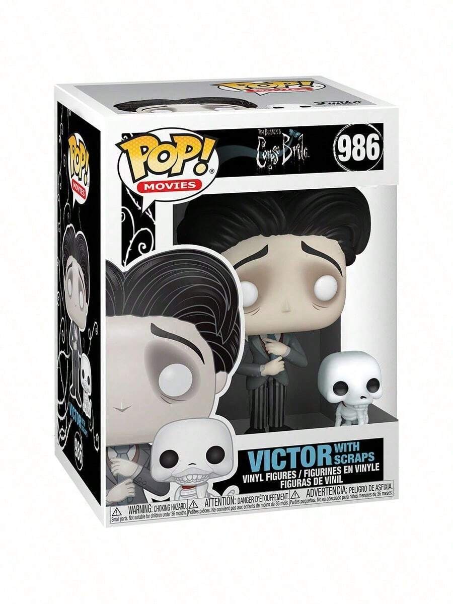 Funko Figura POP La Novia Cadaver Victor with Scraps - Multicolor - Ver 1