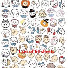 1 Set Of 66 Sheets/1 Set Of 100 Sheets Cute Japanese Anime, Graffiti Stickers, Personalized Cartoon Decorations, Phone Case Stickers, Waterproof UV Varnish, Glossy Film, Matte Film, No Need To Cut, Tear Off And Stick, Stickers
