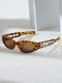 Y2K Fashion Okulary Modowe Z Unikalnym Wzorem Pustych Nóg, Styl Retro Kociego Oka, Europejskie I Amerykańskie Personalizowane