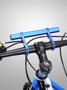 1pc [Double Handlebar] Aluminum Alloy Double Handlebar Extender - For Bike Mounts And Accessories - Bike Bicycle Extension Bracket - Multicolor - View 3