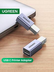 UGREEN Type C Female To USB 2.0 B Male Printer Fax Machine Scanner Adapter(1pc)