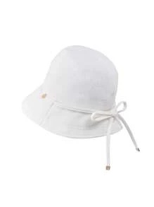 A New Japanese Summer Outdoor Sun Protection Hat Versatile And High-End Large Head Circumference Short-Brimmed Pot Hat Showing Face With Small Bow Bucket Hat Casual Casual - Multicolor - View 12