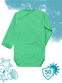 BABY BODYSUIT UV50+ PROTECTION - Lime Green - View 2