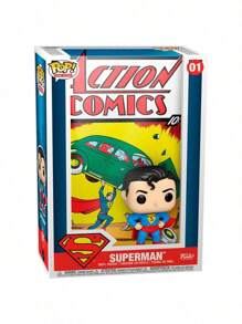 Funko POP Comic Cover Figura DC Superman Azione Fumetto