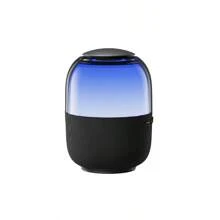 PHILIPS Colorful Bluetooth Speaker TAS2108 Long-Lasting Battery Life Bluetooth 5.3 TWS Interconnection Multi-Device Compatible 57mm Sound Unit Black