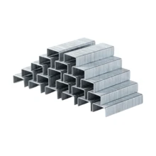 2000 件标准长度 0.6 厘米办公订书钉，适用于桌面订书机，优质办公和学校用品