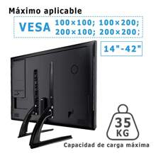 Universal Desktop TV Stand, Suitable For Most 27-42 Inch Screen TVs, Metal Material Is Stable And Durable, Adjustable Height, Suitable For Different Placement Needs In The Living Room