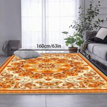Crystal Velvet 700g/Sqm Dotted Bottom 5mm Thick Area Rug, Bohemian Style Solid Color Carpet, Soft Anti-Slip Washable Rug, Suitable For Indoor & Outdoor, Living Room, Bedroom, Kitchen, Office, Home Decor Back To School