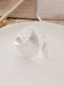 2 件/4 件豪华酒店餐巾环，金箔设计金属餐巾架，适用于婚礼、派对、餐桌装饰（电镀铁，有些不平整但不会影响使用，不建议购买） - 彩色 - 查看 13