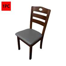 1/4/6 buc. Husă de pernă pentru scaun pătrată din piele PU impermeabilă, potrivită pentru sufragerie, bucătărie, canapea - detașabilă și lavabilă