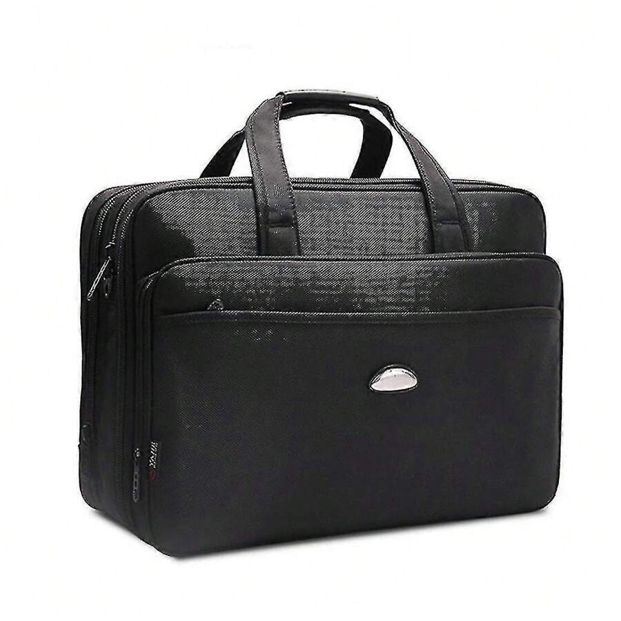 Men's Bag, Large Capacity Briefcase, Oxford Shoulder Bag, Laptop Shoulder Briefcase - Multicolor - View 1