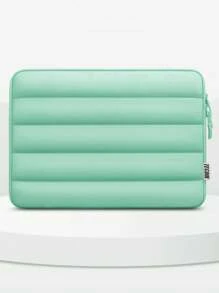 TECOOL Puffy Protective Laptop Sleeve 13.5 14 15 16 Inch,Laptop Bag Compatible With Macbook Air 13 15 M1 M2 2012-2023, Pro 13 14 15 2010-2022,14-16 Chromebook Surface Notebook,Soft Fluffy Inner Lining, Waterproof Laptop Case