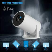Mini proyector portátil 1080P Proyector de películas para exteriores, compatible con teléfonos móviles, regalo adecuado para vacaciones al aire libre. - Tipo de Enchufe A USA (110-127V) - Ver 11