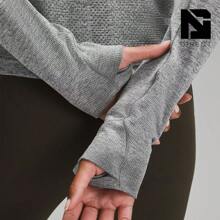 Swiftly Tech Long-Sleeve Shirt 2.0 Waist Length - Slate/White - View 5