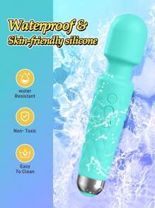 1pc Personal Body Vibrator, Sexy Toy With 20 Vibration Patterns, G-Spot, Anal, Waterproof, Handheld