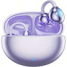 SENBOWE 2025 新款 AI 语言翻译耳机，三合一无夹翻译耳机，144 种语言实时双向翻译设备，高清音质，长续航，智能降噪，230mAh