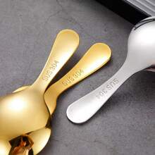 Stainless Steel Portable Cutlery Set, Spoon And Fork, Outdoor Travel Picnic Box, Random Color,School Supplies