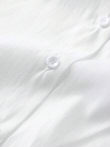 Women's Casual Loose & Flattering Blouse, Versatile For Work Commute - White - View 5