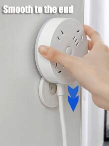 5pcs Power Strip Holder Non-Marking Wall-Mounted Holder Storage Hook Punch-Free Plug Racks Extension Sockets Seamless Power Strip Holder Power Strip Holder With Plug Hook For Organized Cords And Sundries Storage Organized Power Cord Storage Miscellaneous Storage Rack Perfect For Bedroom Kitchen Bathroom Office Home Desk Wall WiFi Router Remote Control Paper Towel Box