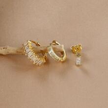 3PCS Round Circle Hoop Earrings Set For Women Tiny Stainless Steel Cartilage Piercing Earring Jewelry - 3pcs Earrings Set - View 8