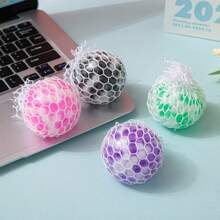 Power Your Fun Stress Balls For Children - 4Pk 6CM Squishy Stress Balls, Color Changing Resistance Fidget Toys, Sensory Stress Relief Squeeze Toys Squishy Toy