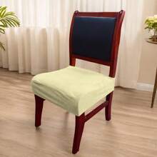 1/2/4/6pcs Thickened Corn Fleece Cushion Covers, Square Chair Pad Seat Covers For Dining Room, Kitchen, Chair Sofa, Removable Soft Cushion Slipcovers - Multicolor - View 39