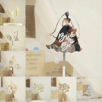 Braut Zu Werden Kuchen Topper Hochzeit Engagement Bachelorette Braut Dusche Thema Party Kuchen Dekoration Lieferungen