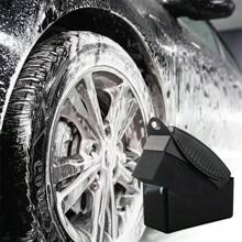 1/2 szt. Aplikator gąbkowy do opon, aplikator do nabłyszczania opon, miękki środek do czyszczenia felg samochodowych