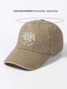 1pc Women's Adjustable Vintage Jesus Graphic Baseball Cap, Breathable Comfortable Retro Snapback Trucker Hat For Running, Exercise And Outdoor Activities