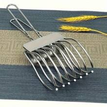 Stainless Steel Roast Beef Slicer With Built-In Clip Function - Perfect For Ham, Bread And Grill - Manual Kitchen Gadget