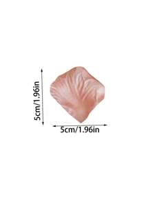 1000pcs Artificial Fabric Rose Petals, Suitable For Romantic Wedding Decoration, Bedroom Decoration, Wedding Aisle, Wedding Guest Tables, Wedding Room Decoration, Birthday Party Decoration