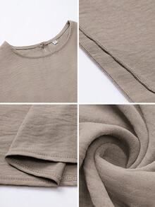 Unadoll Women's Autumn Leisure Outing Festival Date Music Festival Mother's Day Easter Back To School,Christmas, Straight Waist Elegant Robe Dress