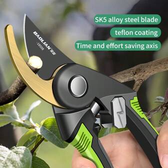 Easy Branch Pruning Shears, SK5 Steel Garden Pruning Shears, Fruit Tree Pruning, Flower Arrangement, And Flower Arrangement